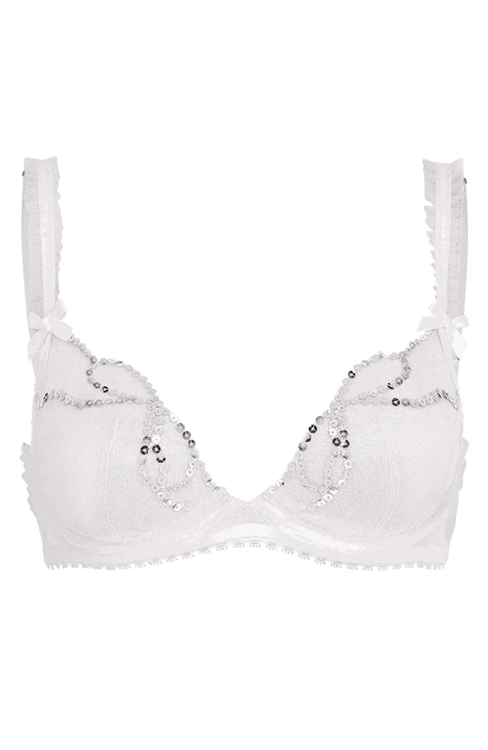 Sheer Lingerie Agent Provocateur Bras White / 32B Melle Bra