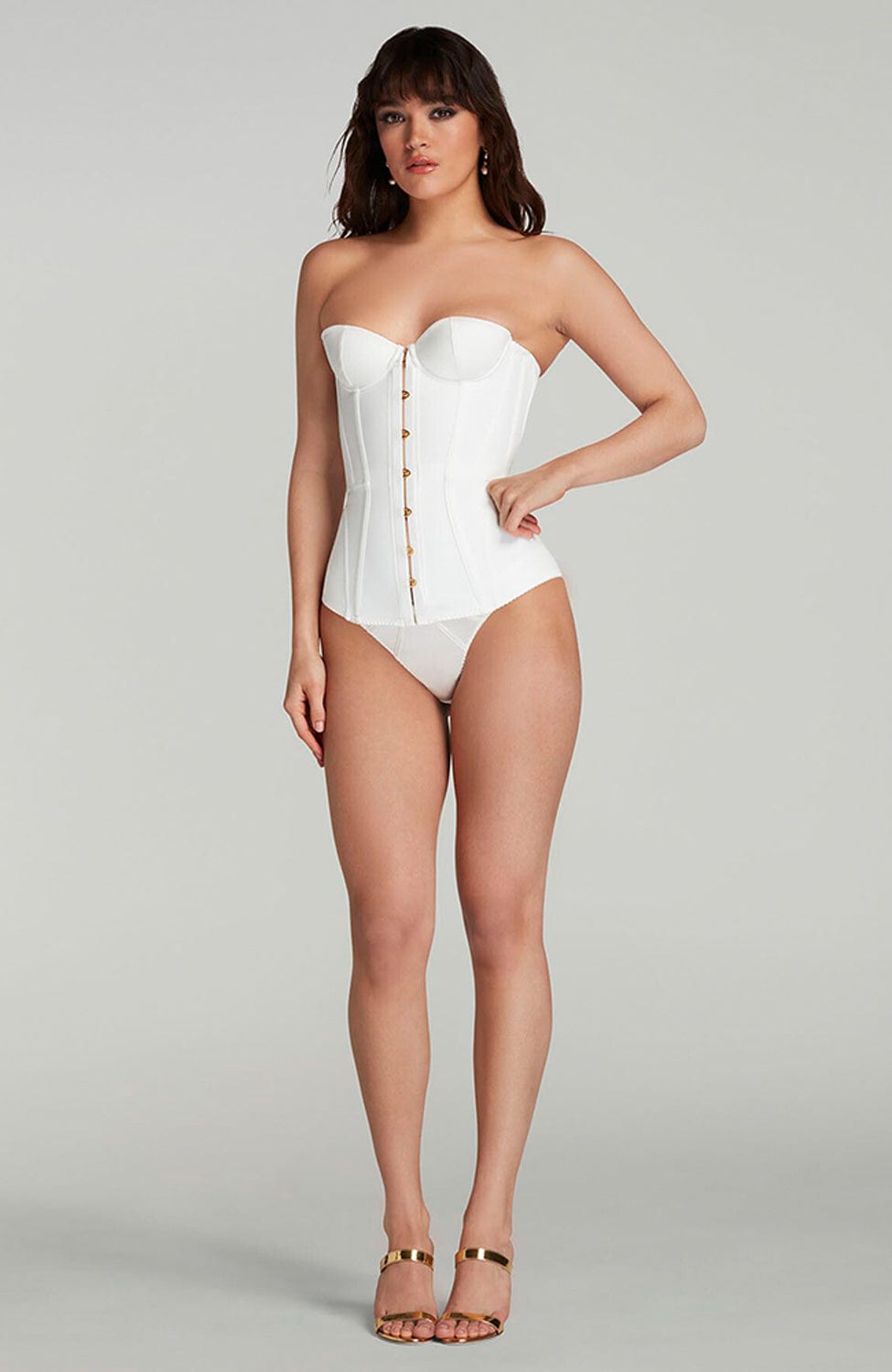 Sheer Lingerie Agent Provocateur Bras Mercy Satin Corset