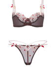 Sheer Lingerie Agent Provocateur Lingerie Sets Dawne Bra and Thong Set