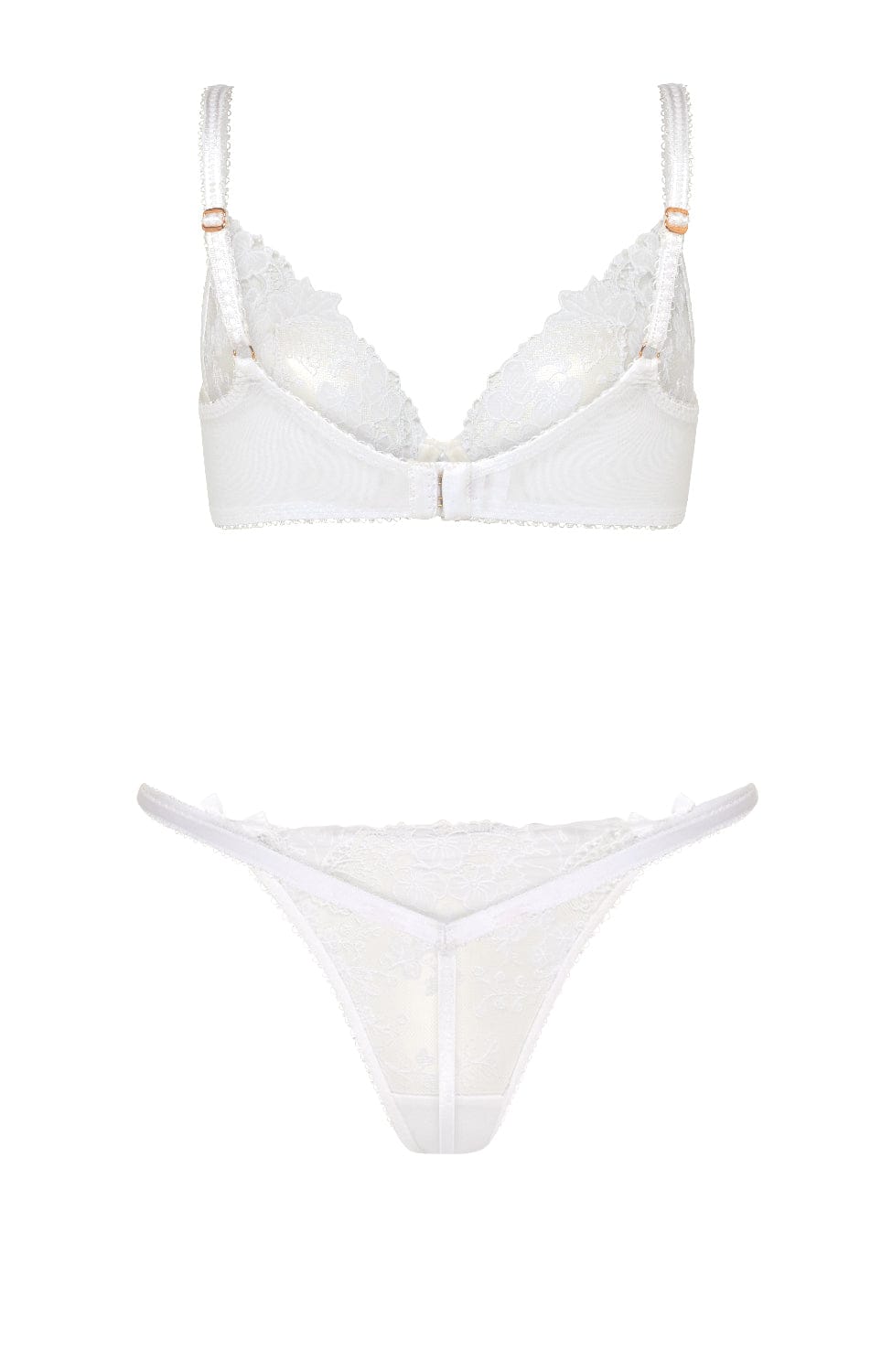 Sheer Lingerie Agent Provocateur Lingerie Sets Posy Bra and Thong Set