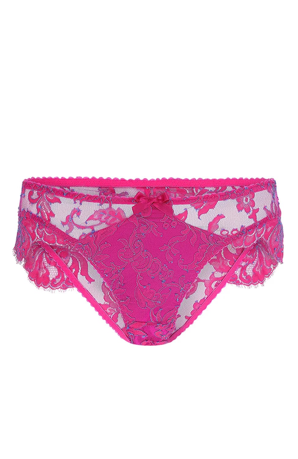 Sheer Lingerie Agent Provocateur Underwear Magenta / 1 Emiliana Brief