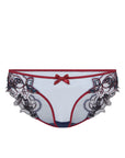 Sheer Lingerie Agent Provocateur Underwear Plum Navy / 0 Lindie Brief