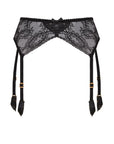 Sheer Lingerie Agent Provocateur Underwear Black / 2501 / 1 Love Suspender