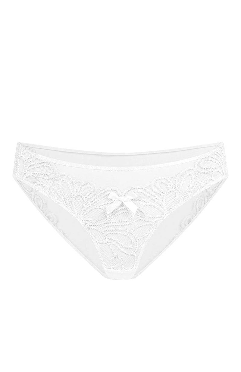 Sheer Lingerie Agent Provocateur Underwear White / 2502 / 1 Nelle Brief