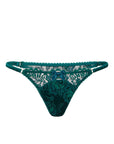 Sheer Lingerie Agent Provocateur Underwear Green / 2501 / 1 Solanna Thong