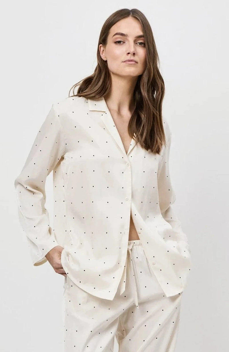 Sheer Lingerie Aruelle Loungewear Alba Long Pajama Set