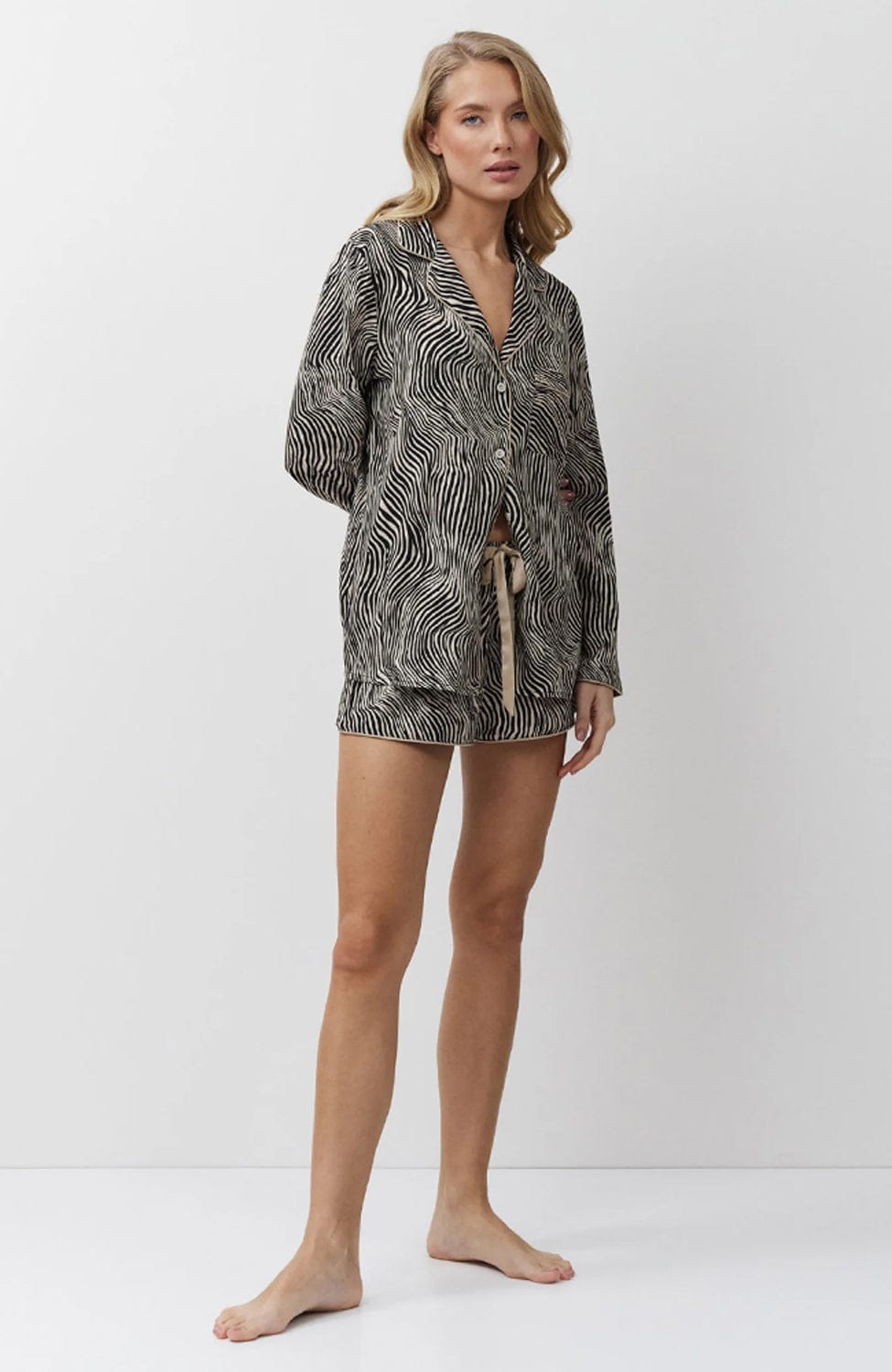 Sheer Lingerie Aruelle Loungewear Linna Short Pajama Set