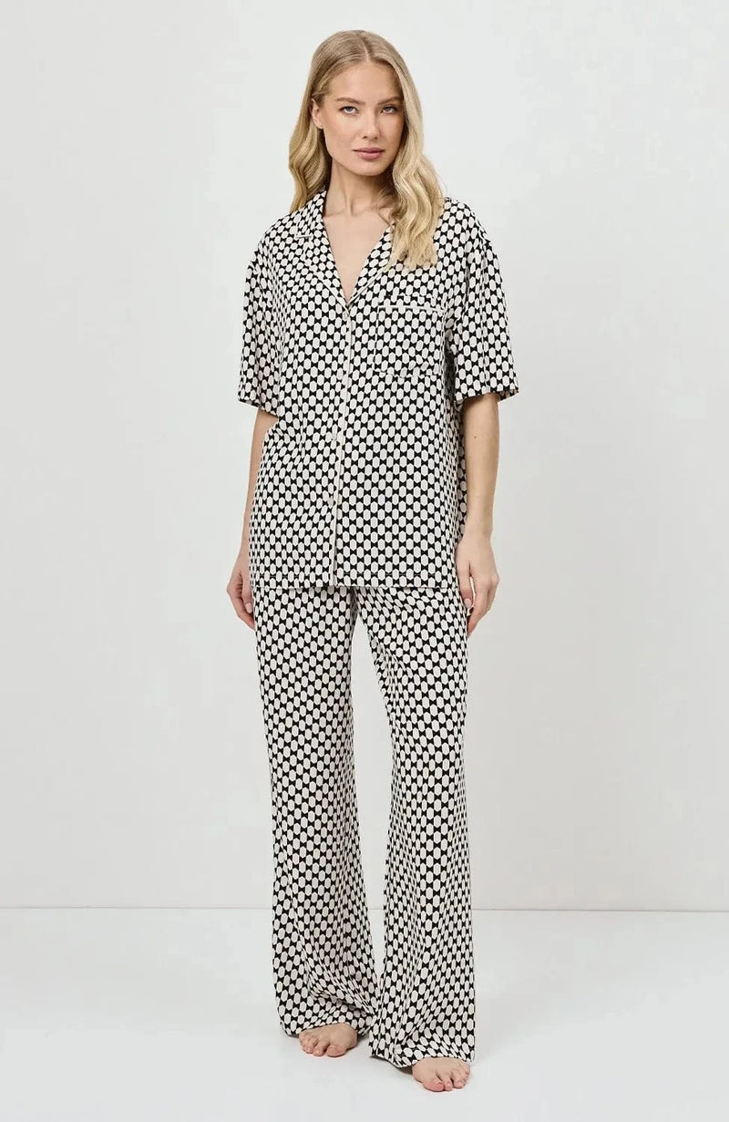 Sheer Lingerie Aruelle Loungewear Vesper Long Pajama Set