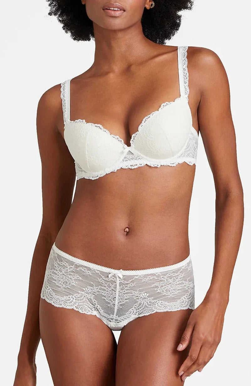 Sheer Lingerie Aubade Bras Danse Des Sens Plunge Push Up Bra