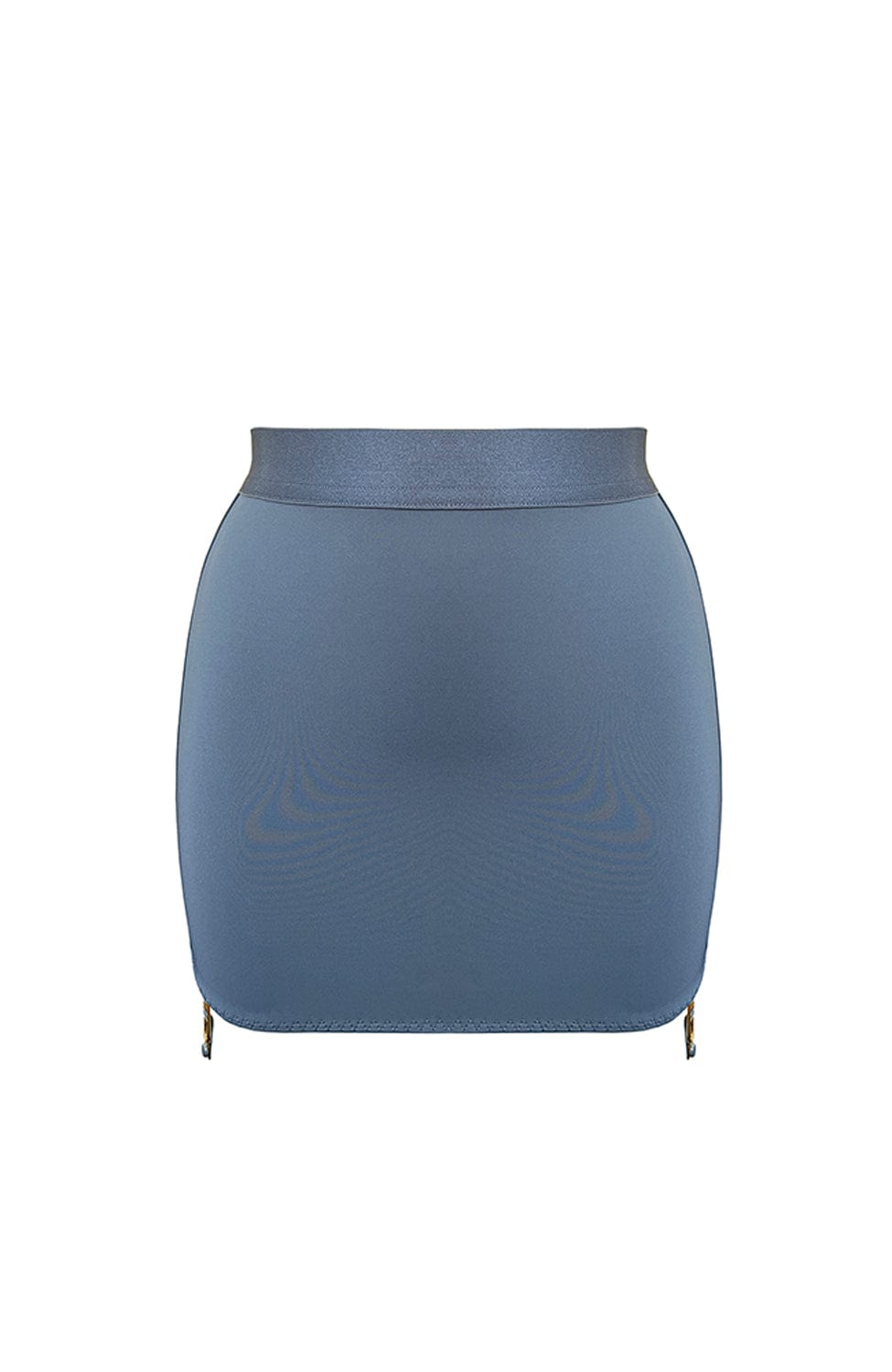 Sheer Lingerie Bordelle Bodywear Denim / 2501 / 1 Syra Open Back Skirt