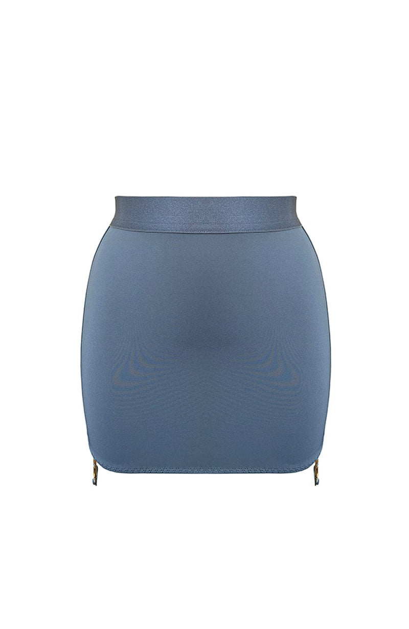 Syra Open Back Skirt-Bodywear-Bordelle-SHEER, SHEER, Luxury lingerie brand, Luxury lingerie Hong Kong, Designer lingerie HK, Designer lingerie online, International luxury lingerie, Luxury lingerie gift ideas, buy lingerie online, Designer lingerie global delivery, Luxury lingerie shipping to Australia, Luxury lingerie shipping to Singapore