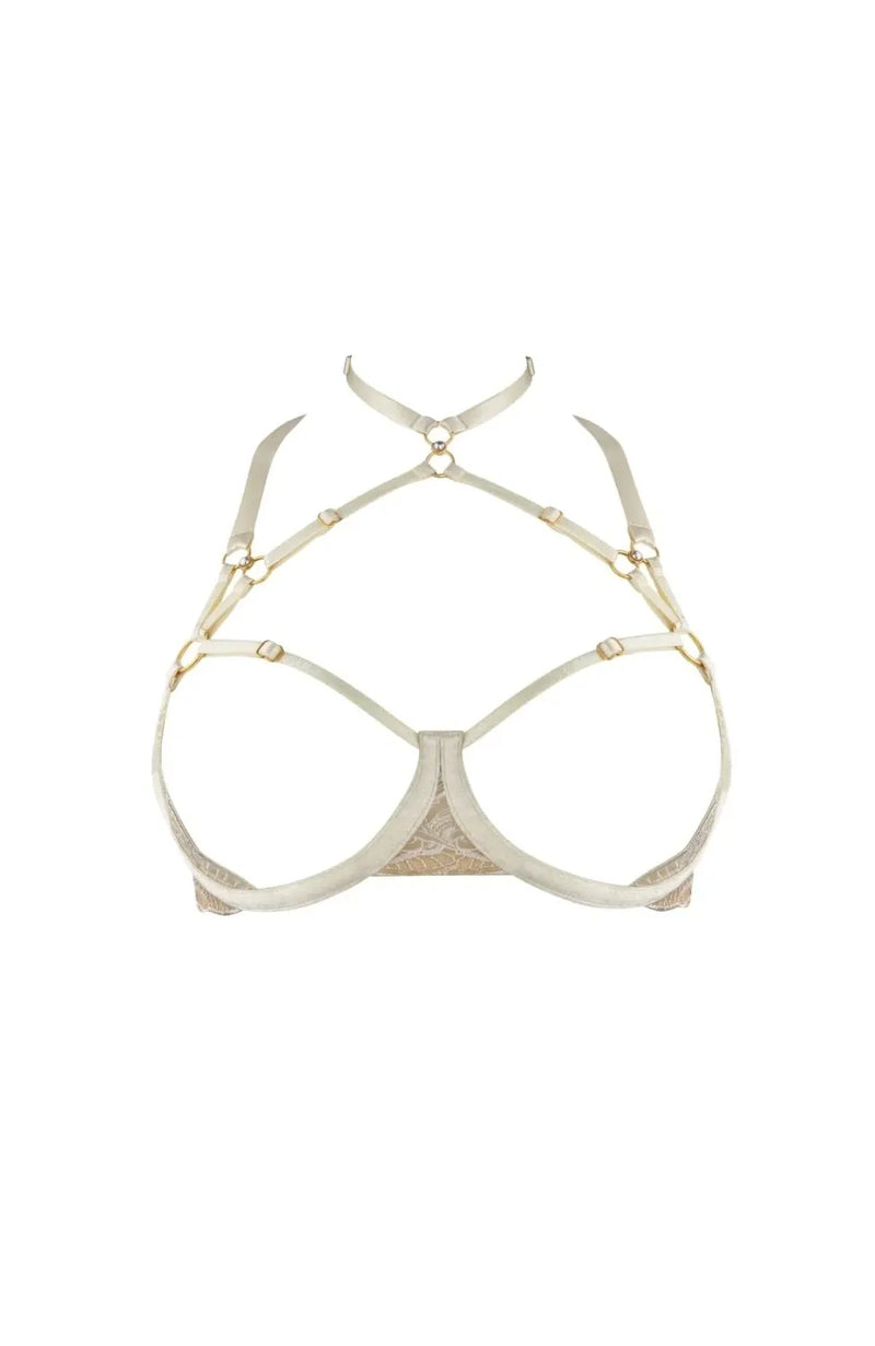 Sheer Lingerie Bordelle Bras Pearl Ouvert Wire Bra