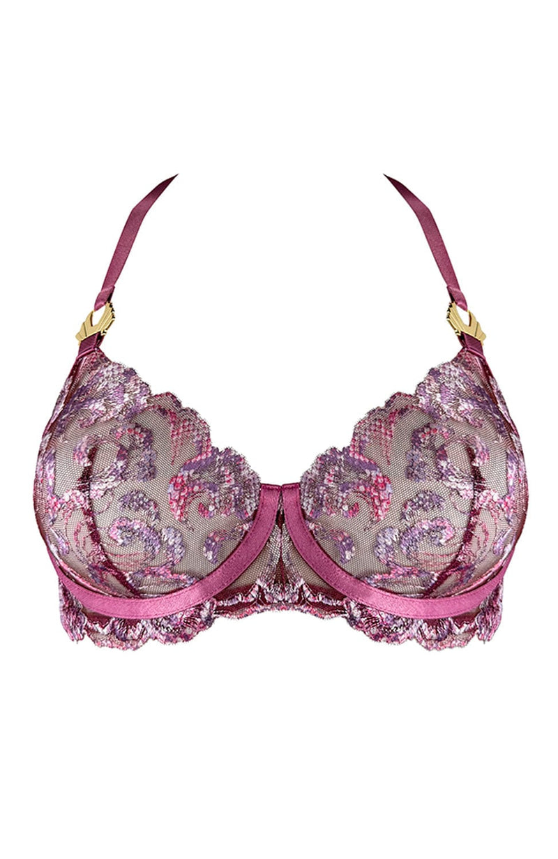 Siren Balconette Wire Bra-Bras-Bordelle-SHEER, SHEER, Luxury lingerie brand, Luxury lingerie Hong Kong, Designer lingerie HK, Designer lingerie online, International luxury lingerie, Luxury lingerie gift ideas, buy lingerie online, Designer lingerie global delivery, Luxury lingerie shipping to Australia, Luxury lingerie shipping to Singapore