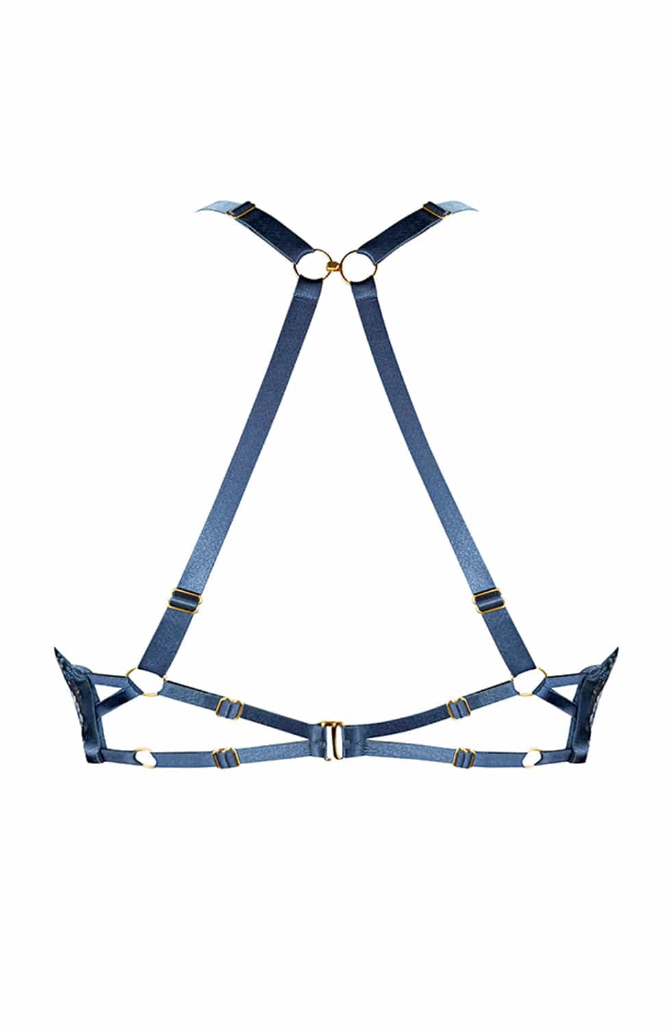 Sheer Lingerie Bordelle Bras Siren Balconette Wire Bra