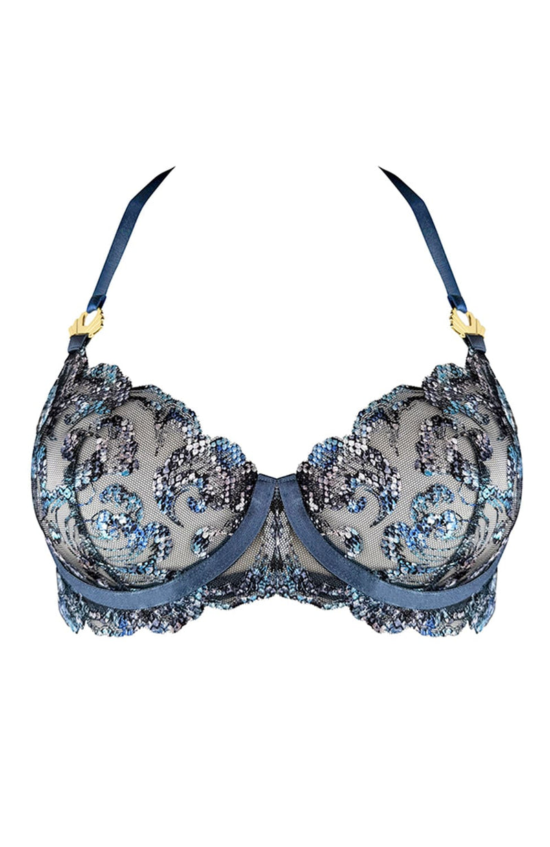 Siren Balconette Wire Bra-Bras-Bordelle-SHEER, SHEER, Luxury lingerie brand, Luxury lingerie Hong Kong, Designer lingerie HK, Designer lingerie online, International luxury lingerie, Luxury lingerie gift ideas, buy lingerie online, Designer lingerie global delivery, Luxury lingerie shipping to Australia, Luxury lingerie shipping to Singapore
