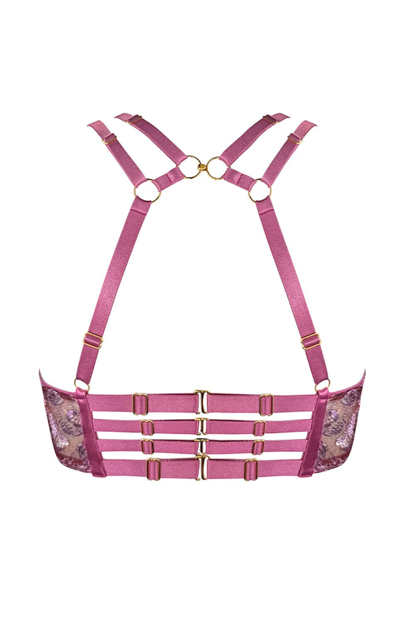 Siren Ouvert Wire Bra-Bras-Bordelle-SHEER, SHEER, Luxury lingerie brand, Luxury lingerie Hong Kong, Designer lingerie HK, Designer lingerie online, International luxury lingerie, Luxury lingerie gift ideas, buy lingerie online, Designer lingerie global delivery, Luxury lingerie shipping to Australia, Luxury lingerie shipping to Singapore