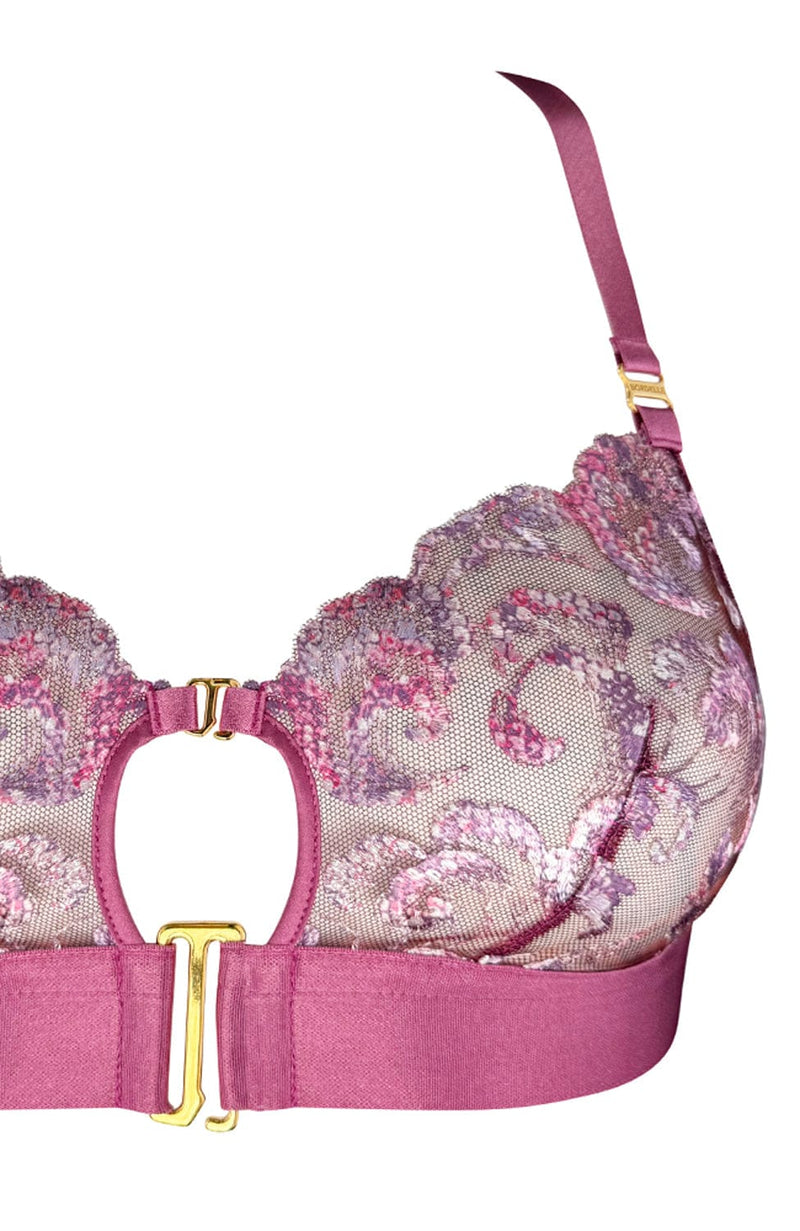 Siren Soft Cup Bra and Open Back Brief Set-Lingerie Sets-Bordelle-SHEER, SHEER, Luxury lingerie brand, Luxury lingerie Hong Kong, Designer lingerie HK, Designer lingerie online, International luxury lingerie, Luxury lingerie gift ideas, buy lingerie online, Designer lingerie global delivery, Luxury lingerie shipping to Australia, Luxury lingerie shipping to Singapore