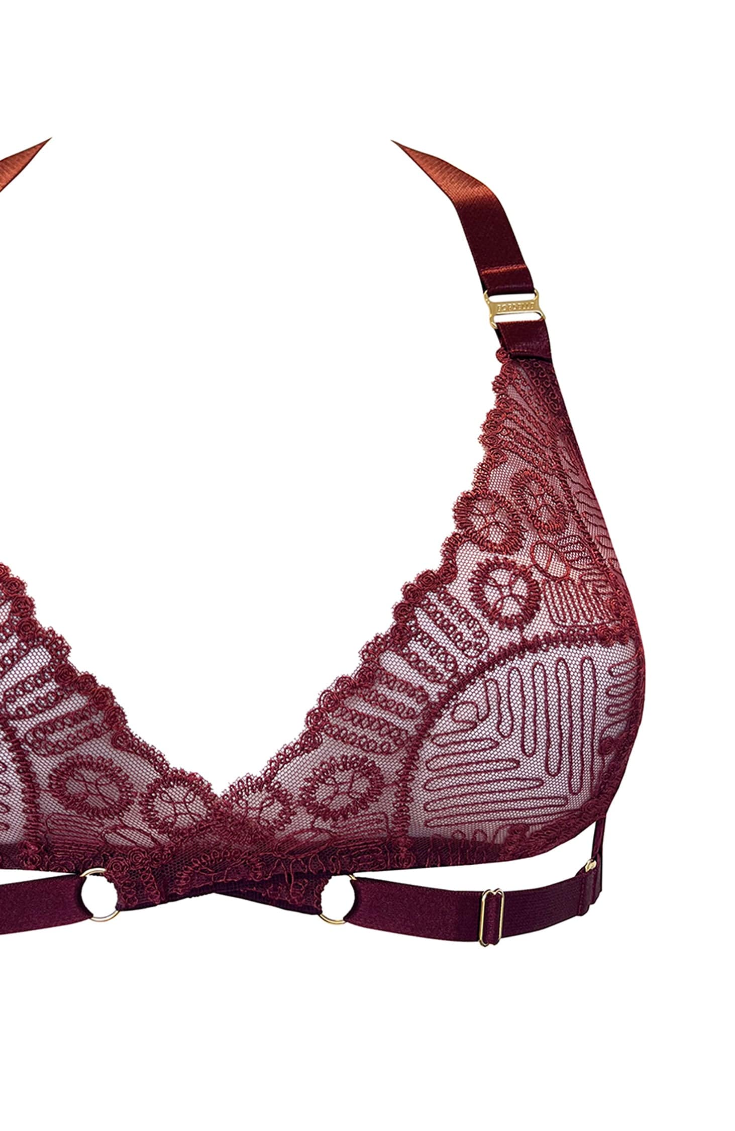 Sheer Lingerie Bordelle Bras Tierra Soft Wrap Bra