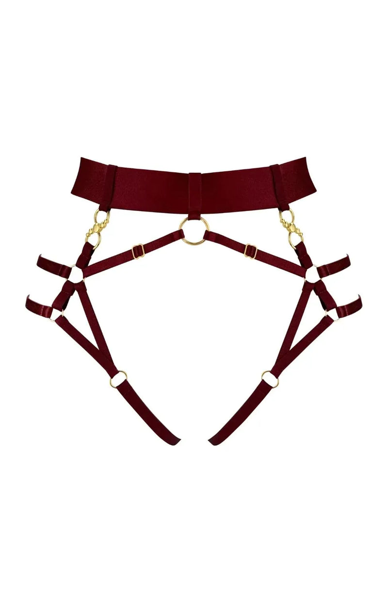 Sheer Lingerie Bordelle Underwear Neda Multi-Style Harness Brief