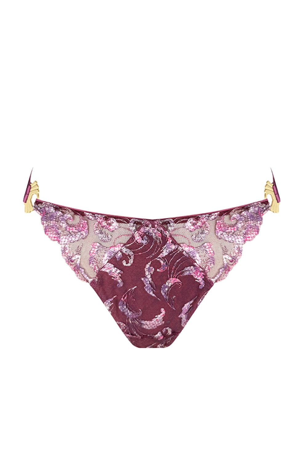 Sheer Lingerie Bordelle Underwear Siren Open Back Brief