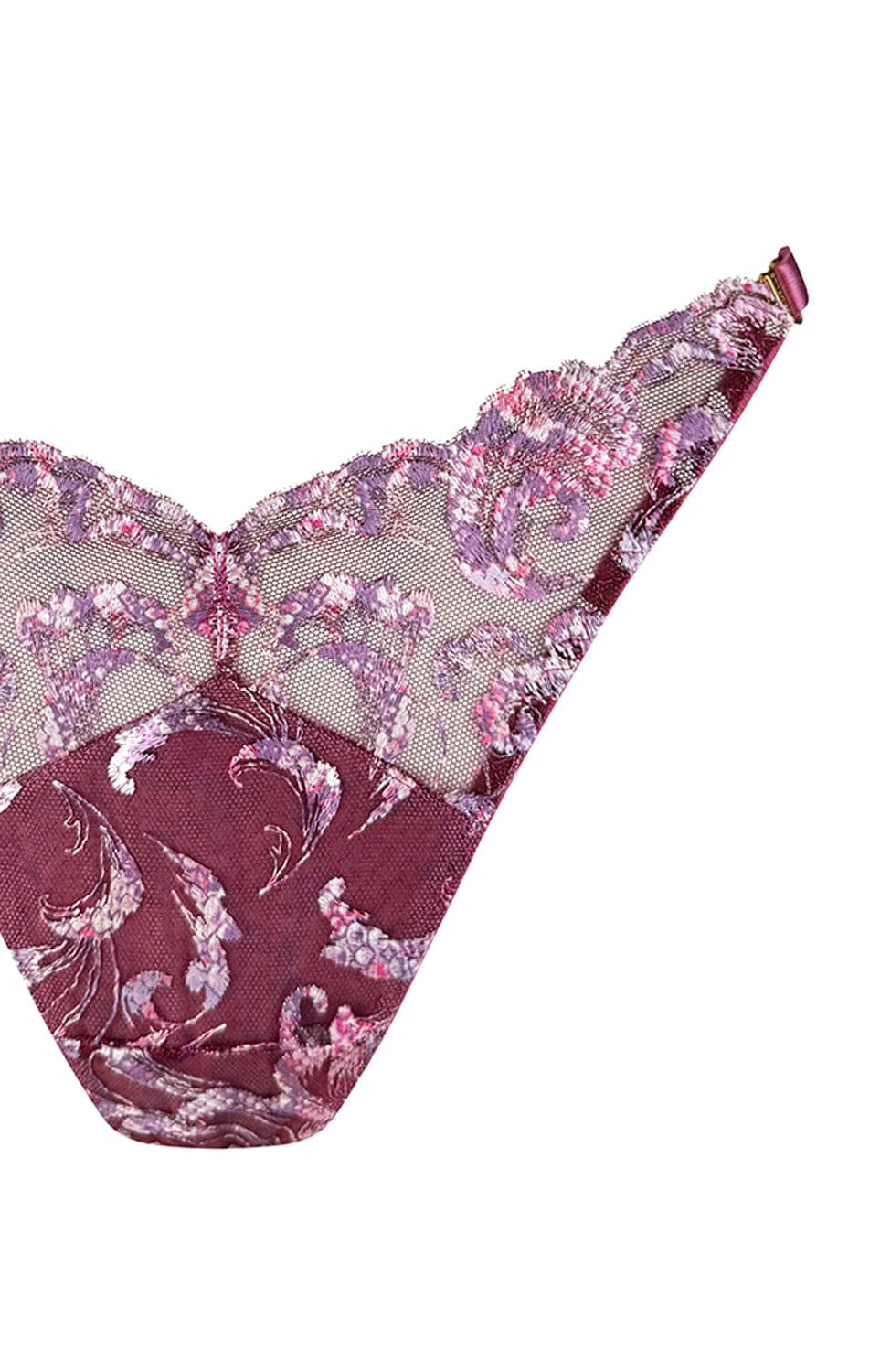 %shop_name_% Bordelle_Siren Balconette Wire Bra and Strap Thong set _ Lingerie Sets_