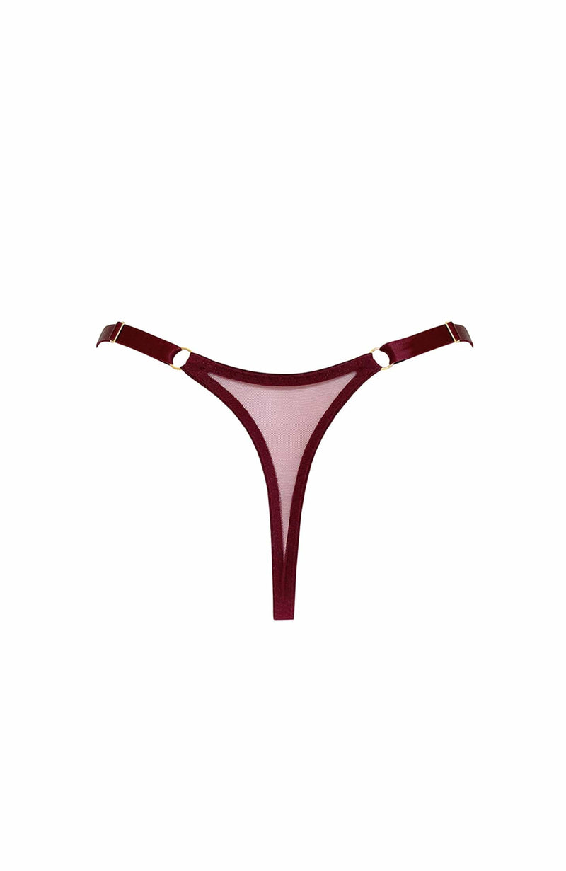 Tierra Thong-Underwear-Bordelle-SHEER, SHEER, Luxury lingerie brand, Luxury lingerie Hong Kong, Designer lingerie HK, Designer lingerie online, International luxury lingerie, Luxury lingerie gift ideas, buy lingerie online, Designer lingerie global delivery, Luxury lingerie shipping to Australia, Luxury lingerie shipping to Singapore