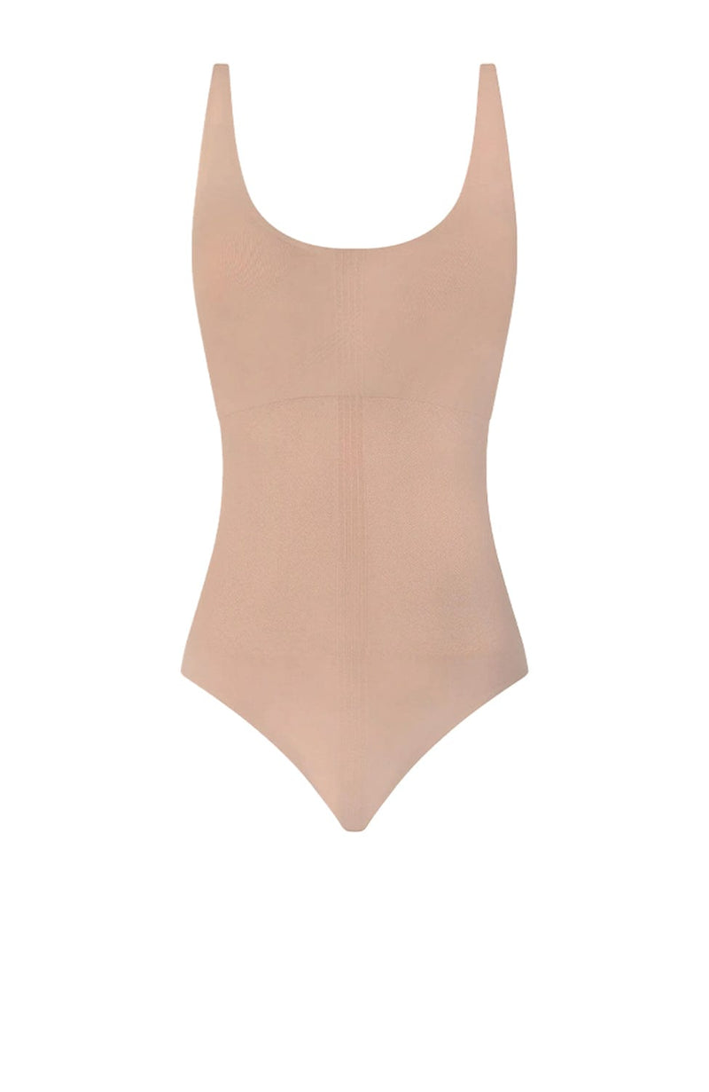 Sheer Lingerie Chantelle Bodywear Clay Nude / S Smooth Comfort Sculpting Bodysuit