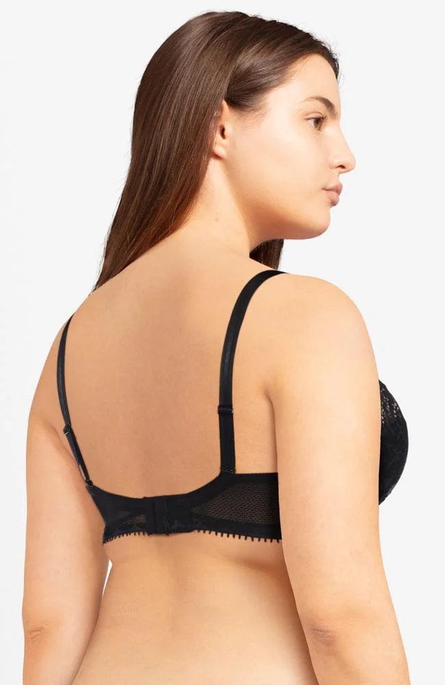 Sheer Lingerie Chantelle Bras Day to Night Plunge Spacer Bra