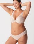 Sheer Lingerie Chantelle Bras Day to Night Plunge Spacer Bra