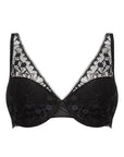 Sheer Lingerie Chantelle Bras Black / 32A Day to Night Plunge Spacer Bra