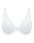 Sheer Lingerie Chantelle Bras White / 32B Day to Night Plunge Spacer Bra