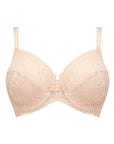 Sheer Lingerie Chantelle Bras Golden Beige / 32A Day To Night Very Covering Underwire Bra
