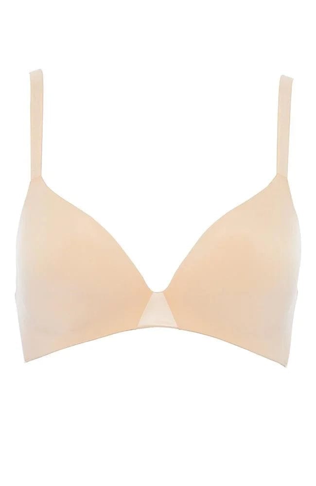 Sheer Lingerie Chantelle Bras Golden Beige / S Essentiall Wireless T-Shirt Bra