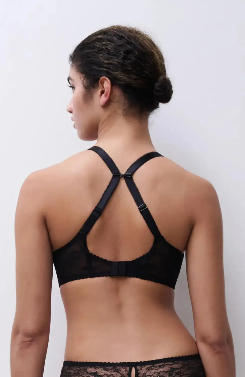 Sheer Lingerie Chantelle Bras Kiss Plunge T-shirt Bra