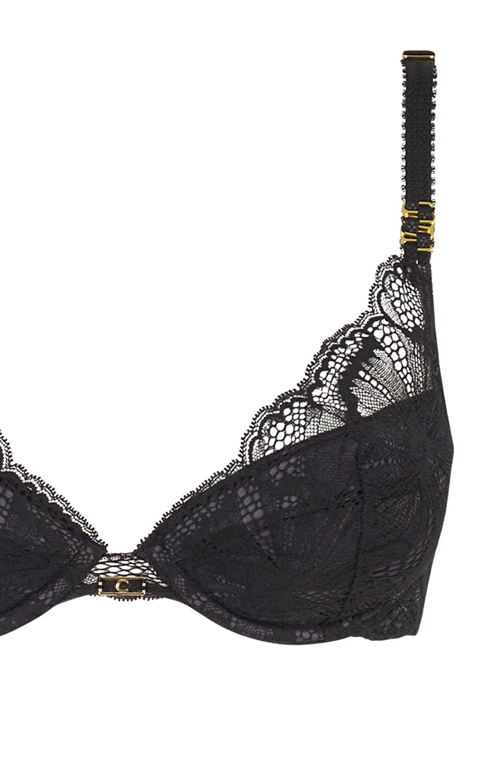 Sheer Lingerie Chantelle Bras Muse Push Up Bra