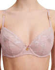 Sheer Lingerie Chantelle Bras Orchids Covering Underwired Bra