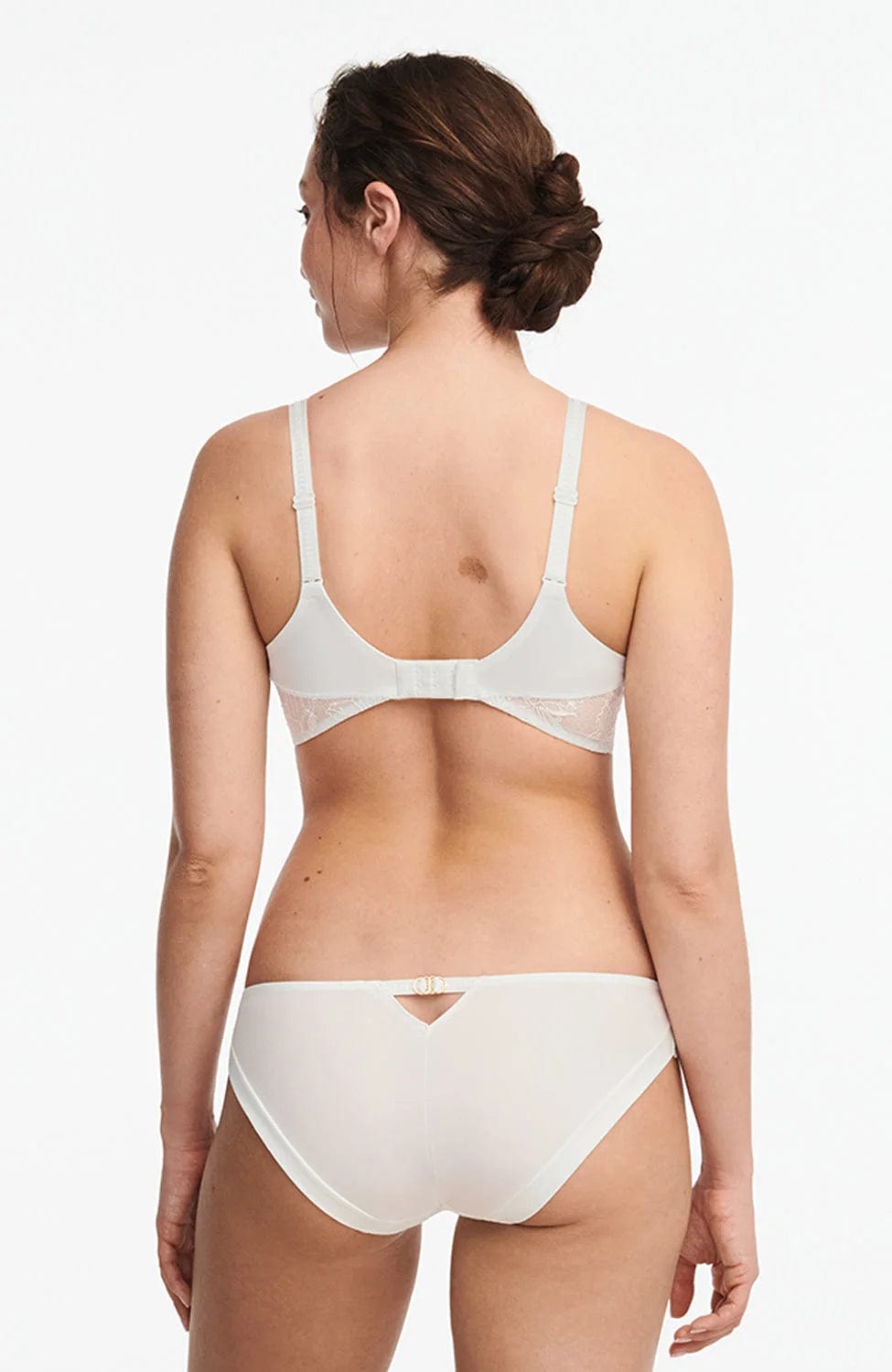 Sheer Lingerie Chantelle Bras Orchids Covering Underwired Bra