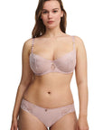 Sheer Lingerie Chantelle Bras Orchids Half-Cup Balcony Bra