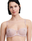 Sheer Lingerie Chantelle Bras Orchids Half-Cup Balcony Bra