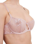 Sheer Lingerie Chantelle Bras Orchids Half-Cup Balcony Bra