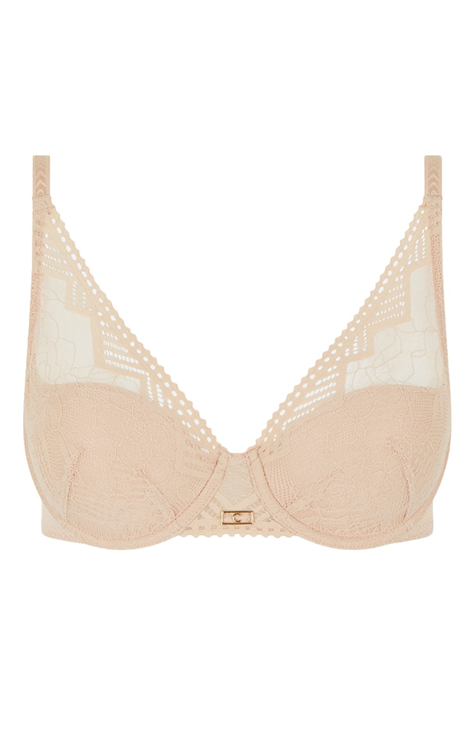 Sheer Lingerie Chantelle Bras Golden Beige / 32A Origins Spacer T-Shirt Bra