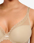 Sheer Lingerie Chantelle Bras Parisian Allure Plunge T-Shirt Bra