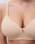 Sheer Lingerie Chantelle Bras Romance Wireless Support T-Shirt Bra