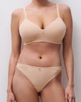 Sheer Lingerie Chantelle Bras Romance Wireless Support T-Shirt Bra