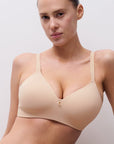 Sheer Lingerie Chantelle Bras Romance Wireless Support T-Shirt Bra