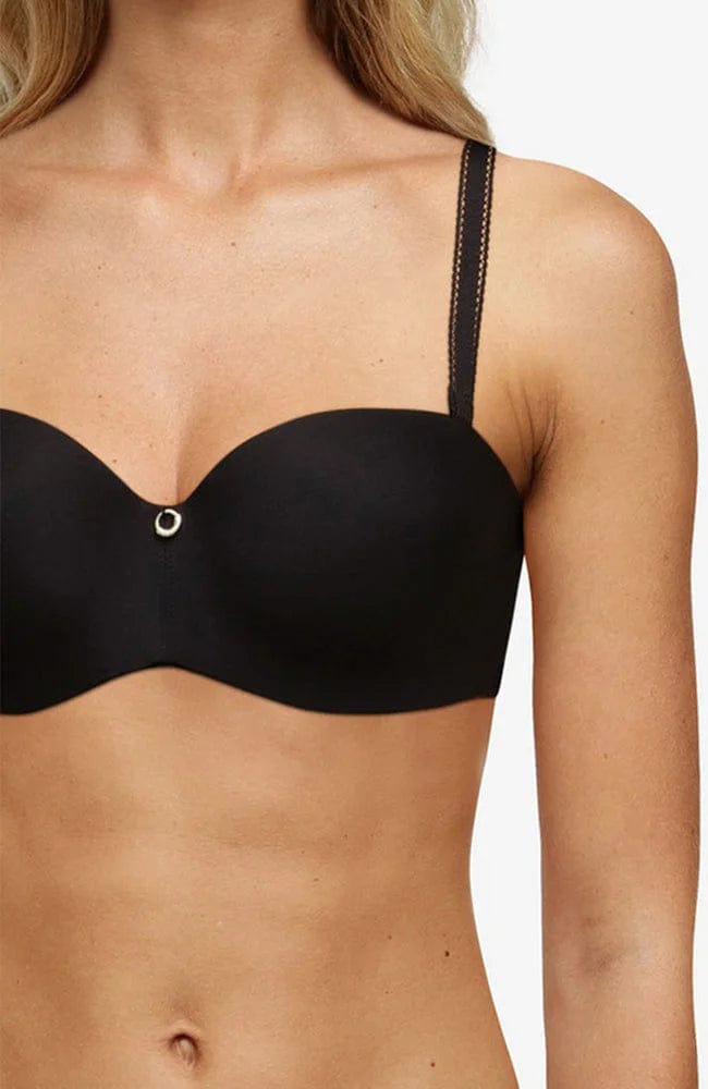 Sheer Lingerie Chantelle Bras True Lace Bandeau Strapless Bra