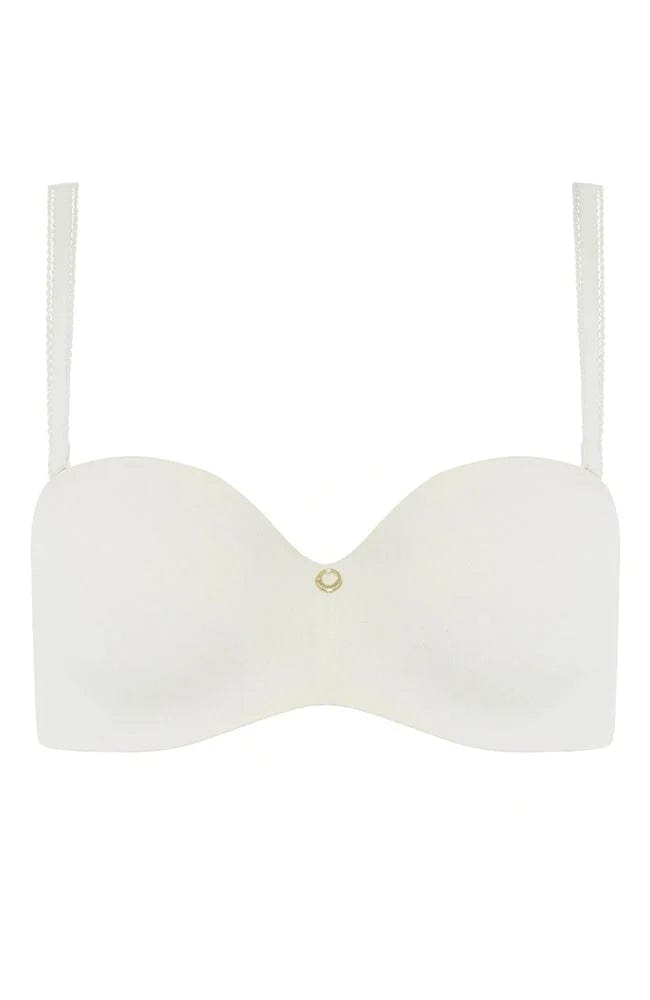 Sheer Lingerie Chantelle Bras Milk / 9001 / 32A True Lace Bandeau Strapless Bra