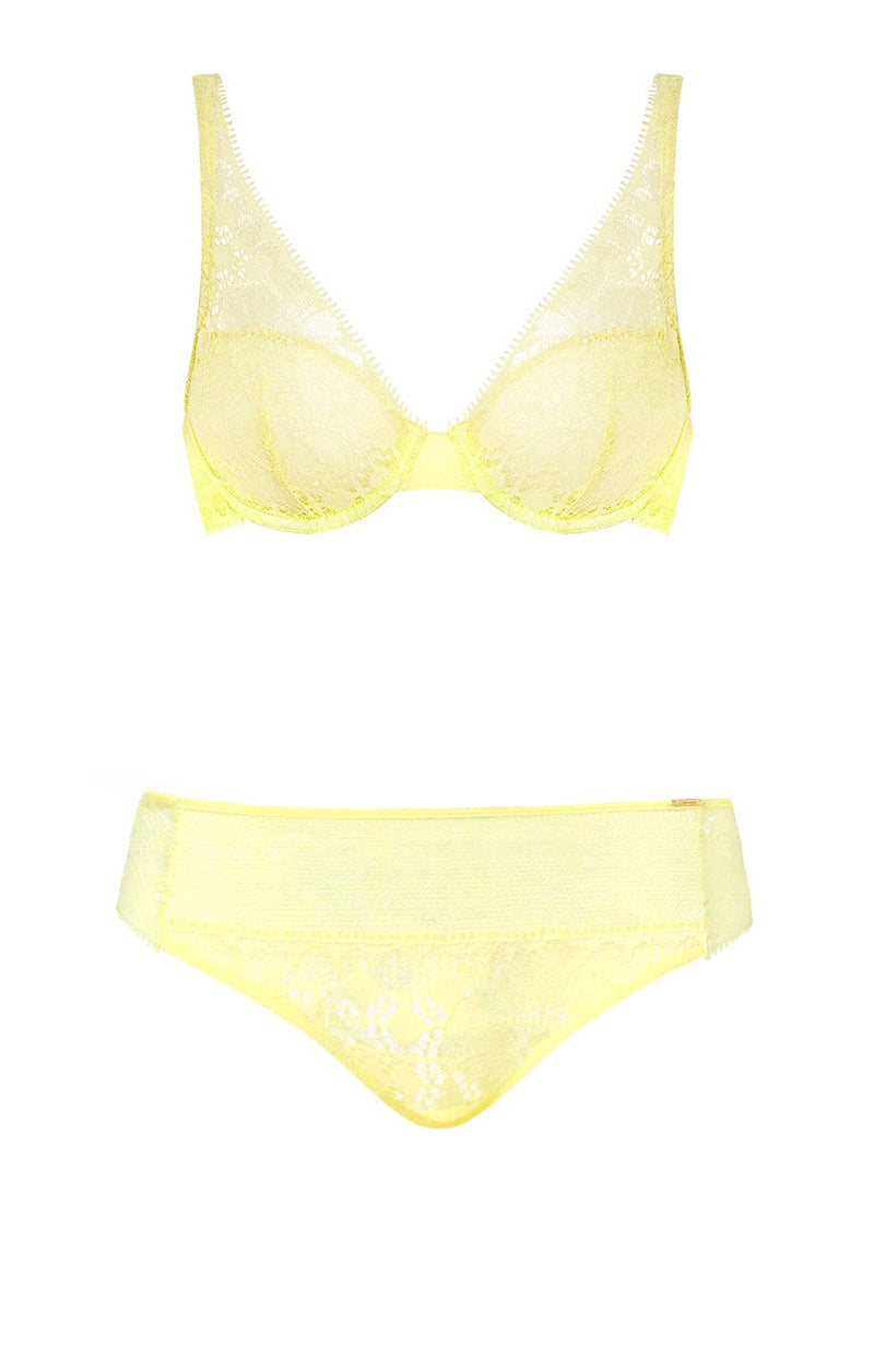 Day To Night Plunge Spacer Bra and Brief Set-Lingerie Sets-Chantelle-SHEER, SHEER, Luxury lingerie brand, Luxury lingerie Hong Kong, Designer lingerie HK, Designer lingerie online, International luxury lingerie, Luxury lingerie gift ideas, buy lingerie online, Designer lingerie global delivery, Luxury lingerie shipping to Australia, Luxury lingerie shipping to Singapore
