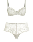 %shop_name_% Chantelle_Fleurs Covering Underwire Bra and Shorty Set _ Lingerie Sets_