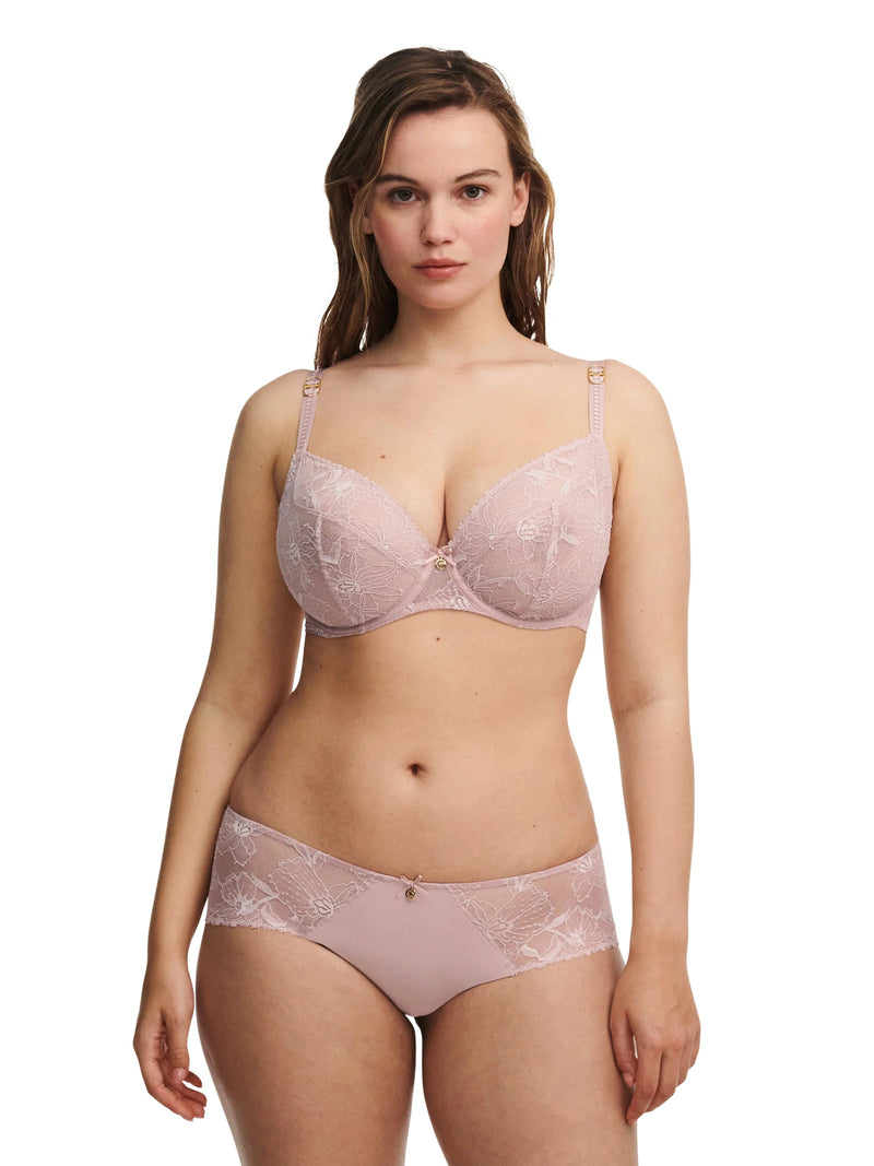 Orchids Covering Underwire and Shorty Set-Lingerie Sets-Chantelle-SHEER, SHEER, Luxury lingerie brand, Luxury lingerie Hong Kong, Designer lingerie HK, Designer lingerie online, International luxury lingerie, Luxury lingerie gift ideas, buy lingerie online, Designer lingerie global delivery, Luxury lingerie shipping to Australia, Luxury lingerie shipping to Singapore
